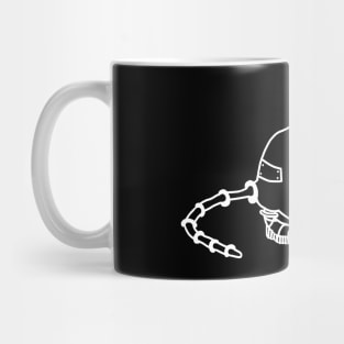 White Line Space Commander Rat Mug